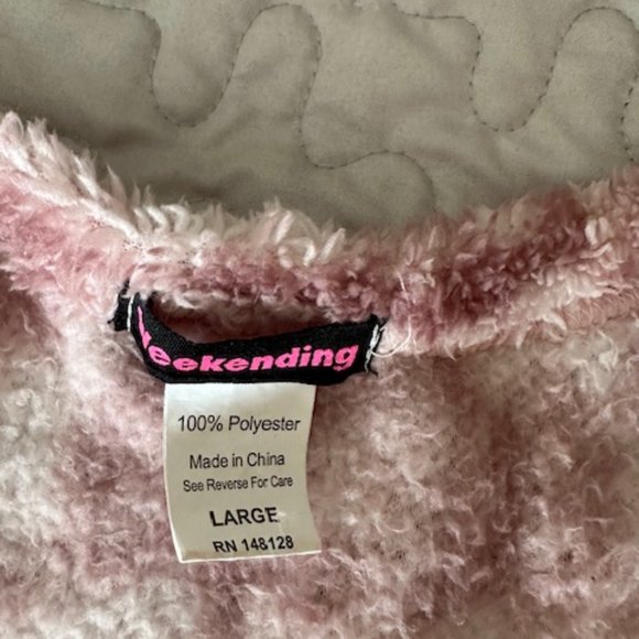 Fuzzy Pajama Set - Picture 2 of 6